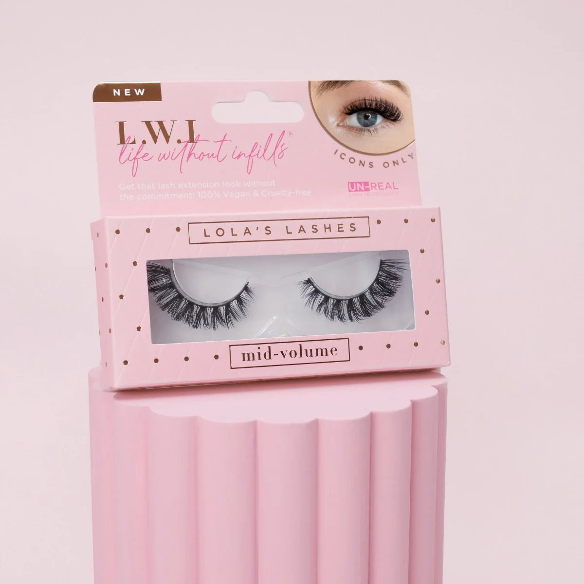 L.W.I Classic Curl Russian Strip Lash Bundle - Image 7