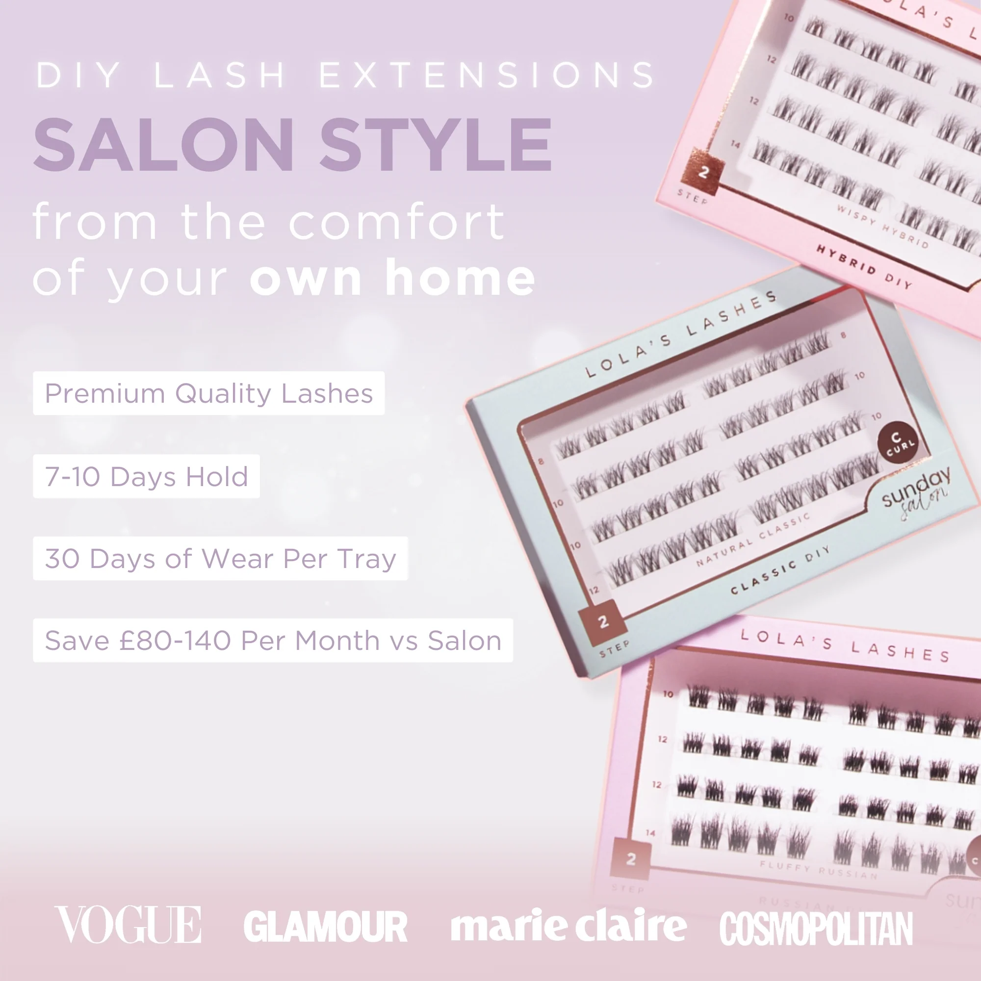 Fluffy Russian DIY Lash Extensions Starter Set - Image 5