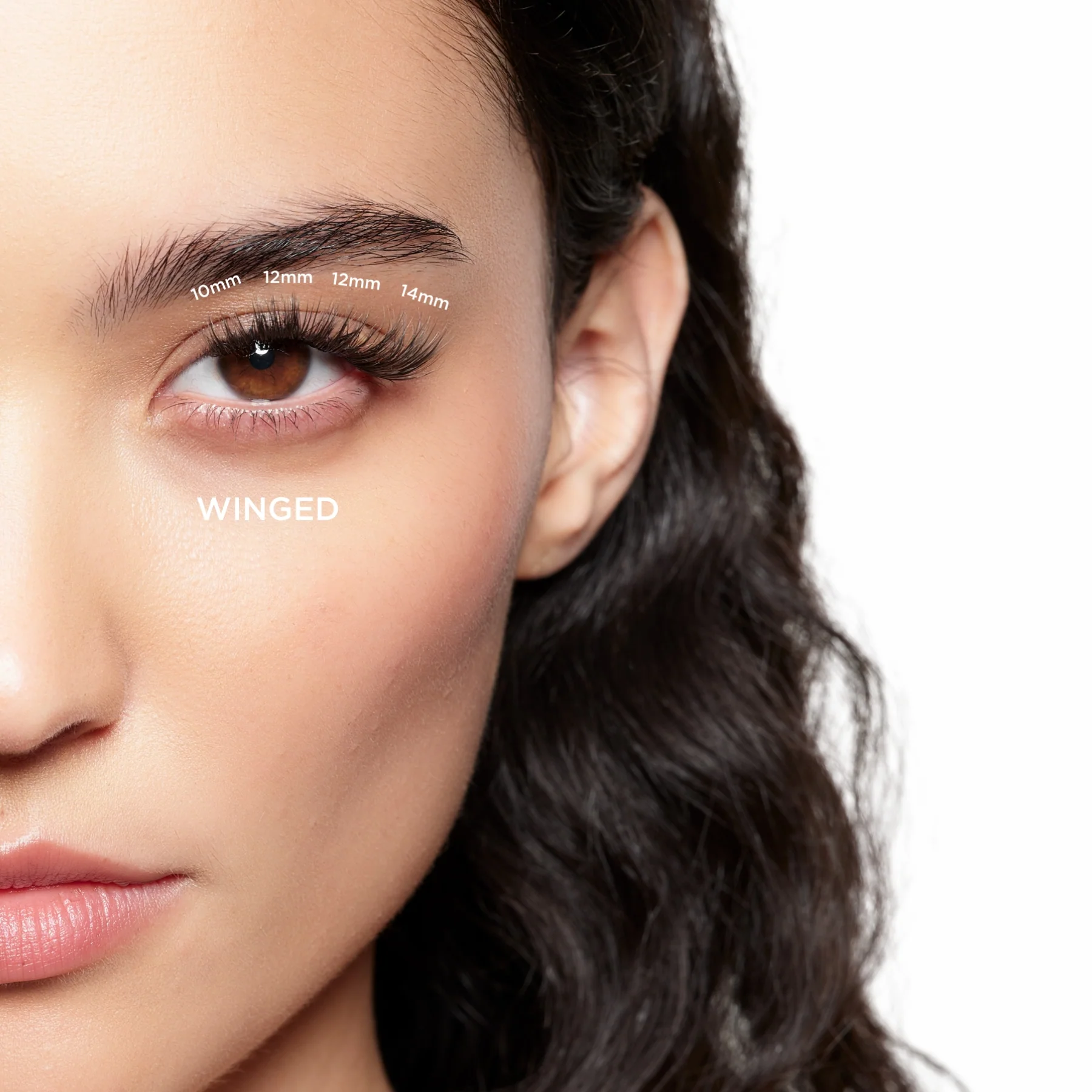 Fluffy Russian Mixed Length DIY Cluster Lashes - Image 4