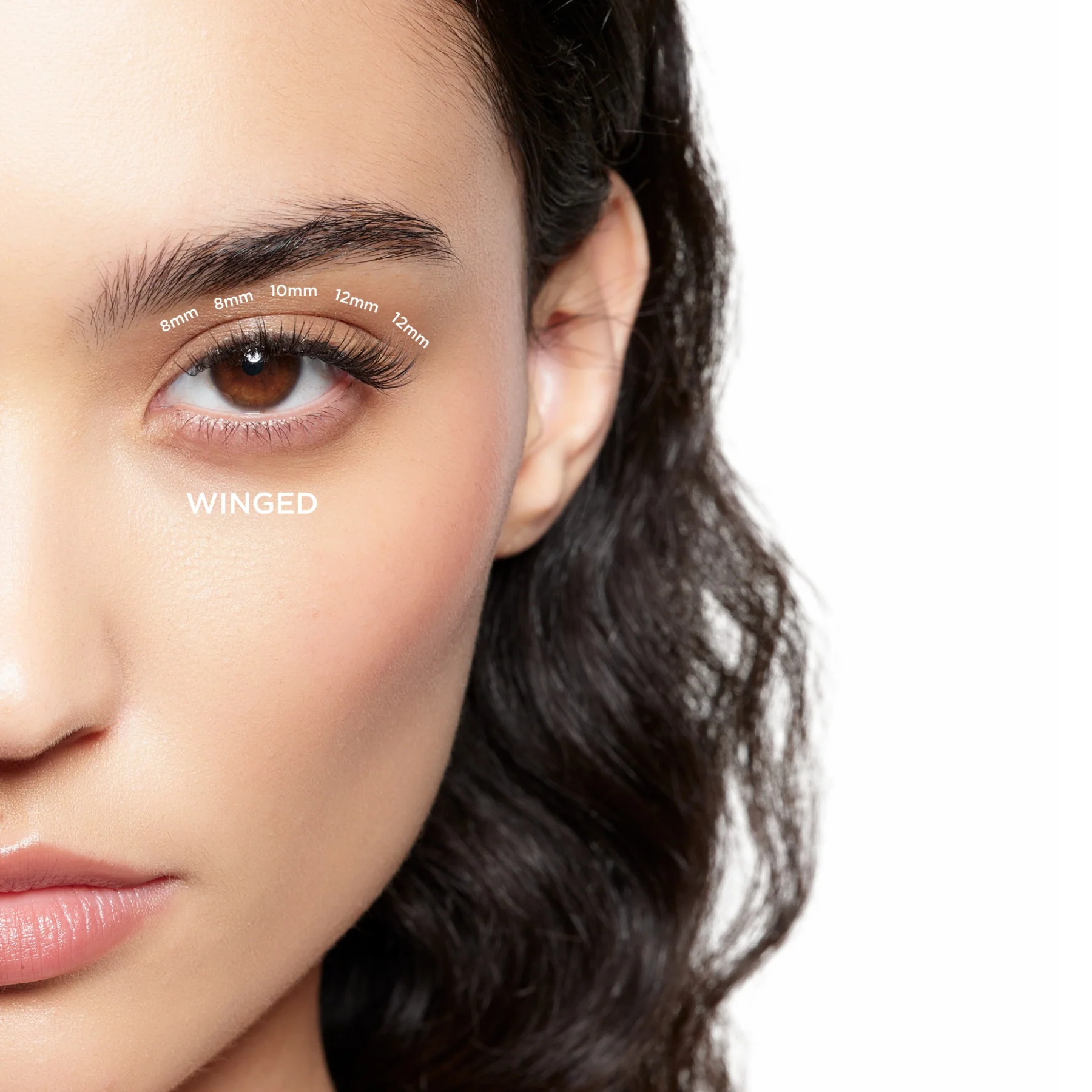 Natural Classic Mixed Length DIY Cluster Lashes - Image 4
