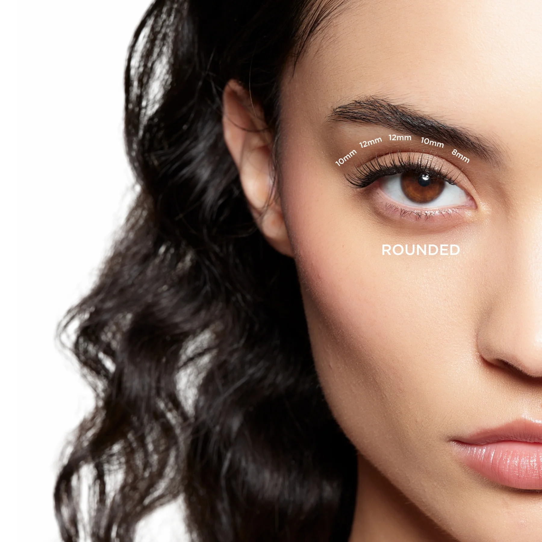Natural Classic Single Length DIY Cluster Lashes - Image 3