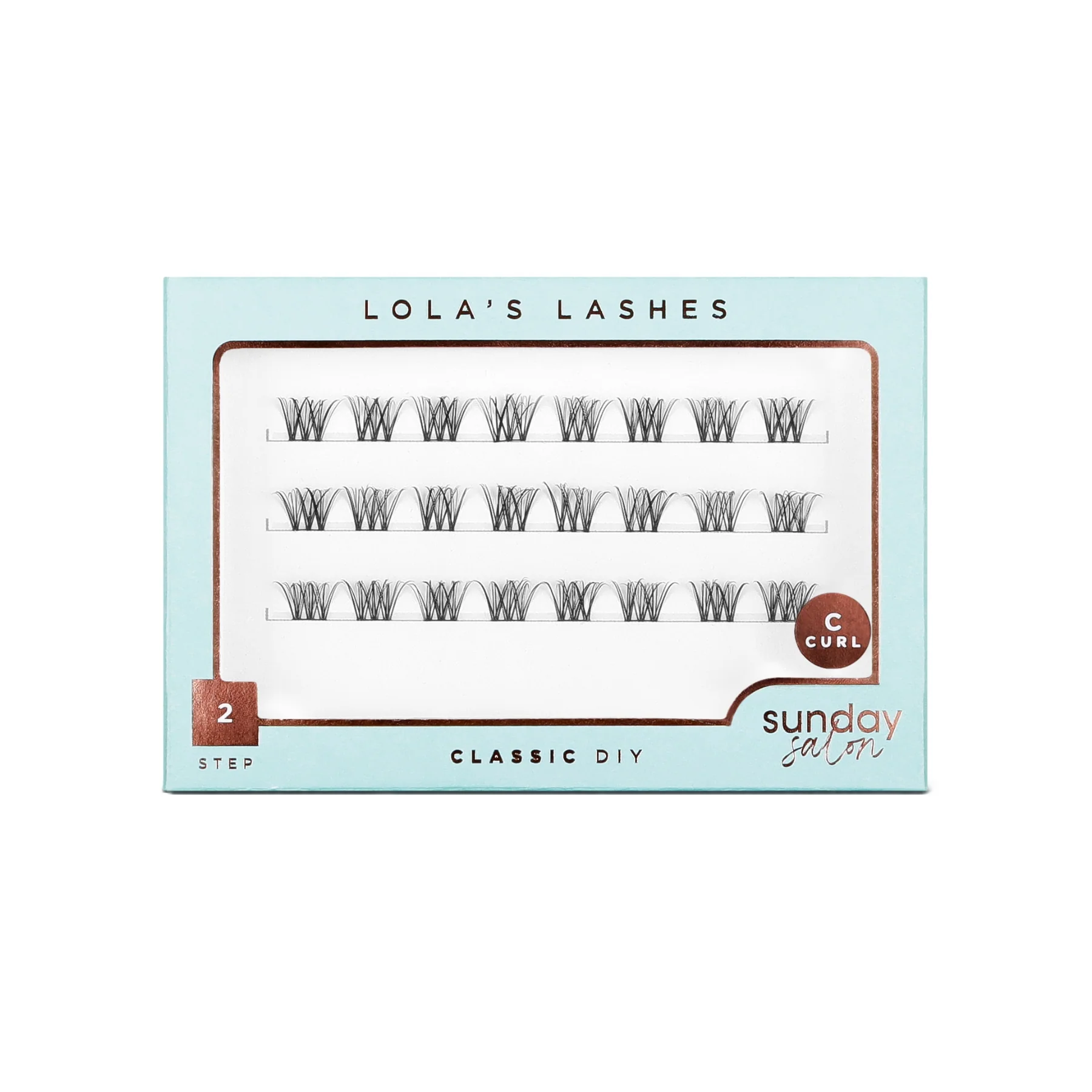 Natural Classic Single Length DIY Cluster Lashes - Image 7