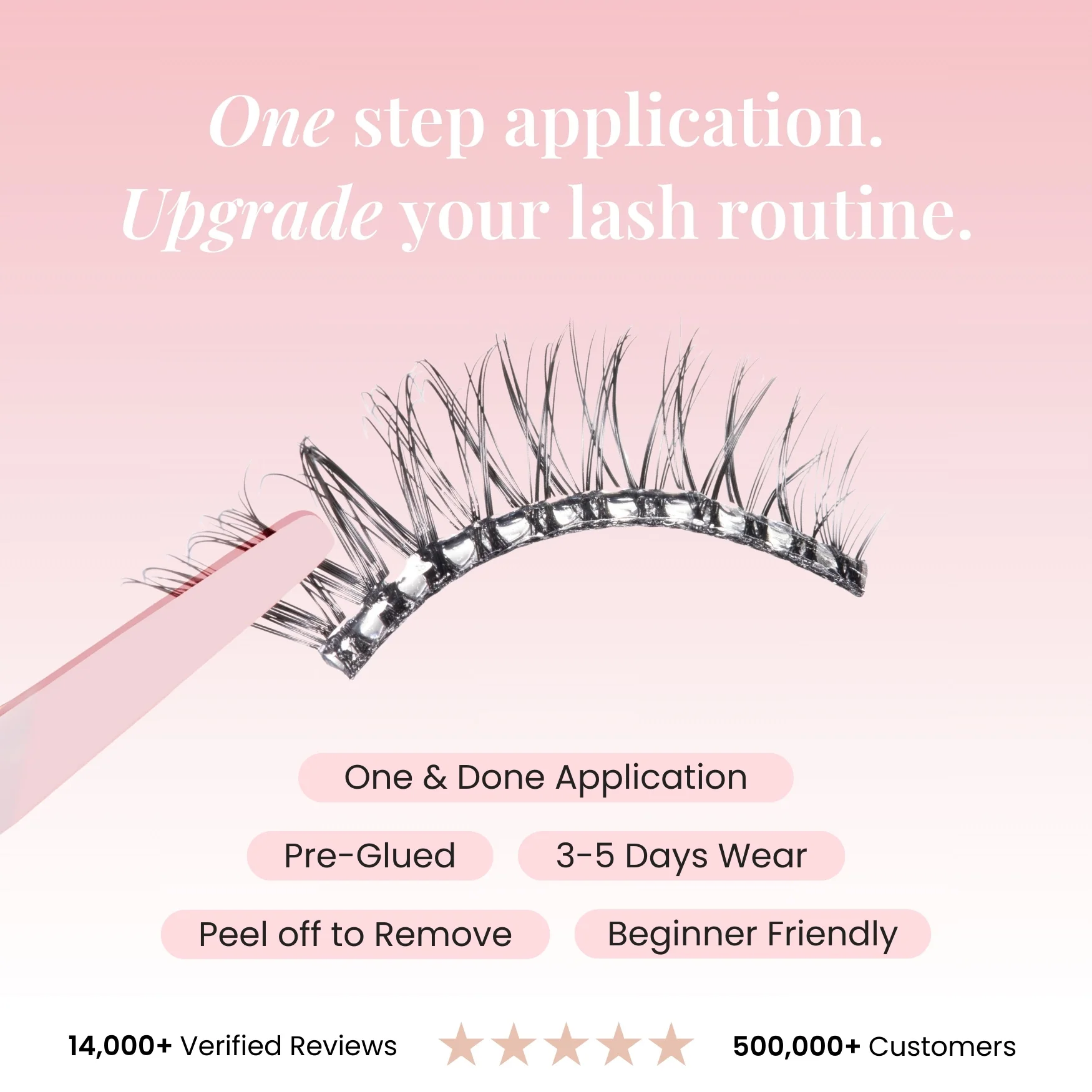 Pre-Glued Half Lashes Trio Starter Bundle - Image 4