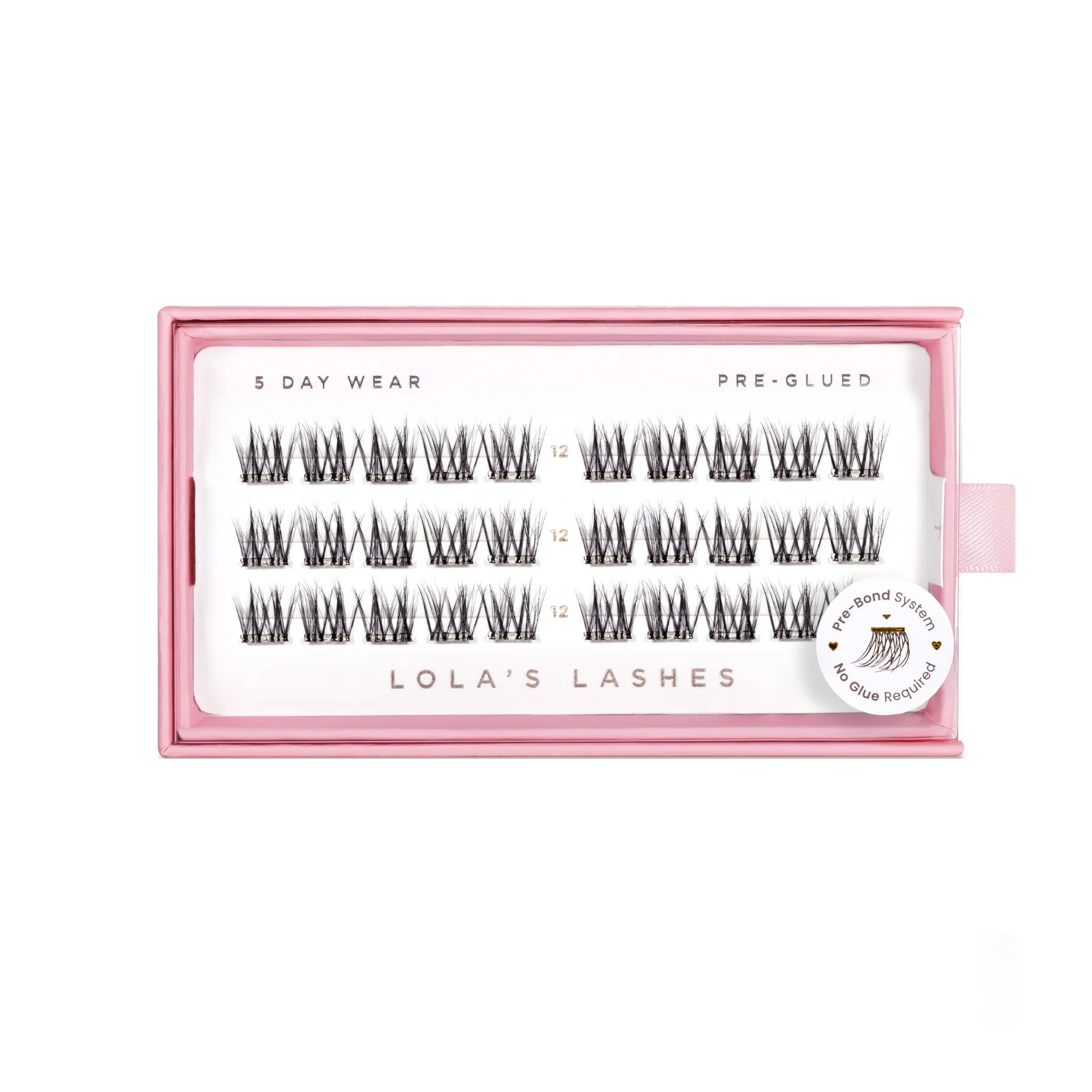 Soft Classic Single Length Pre-Glued Lashes - Image 2
