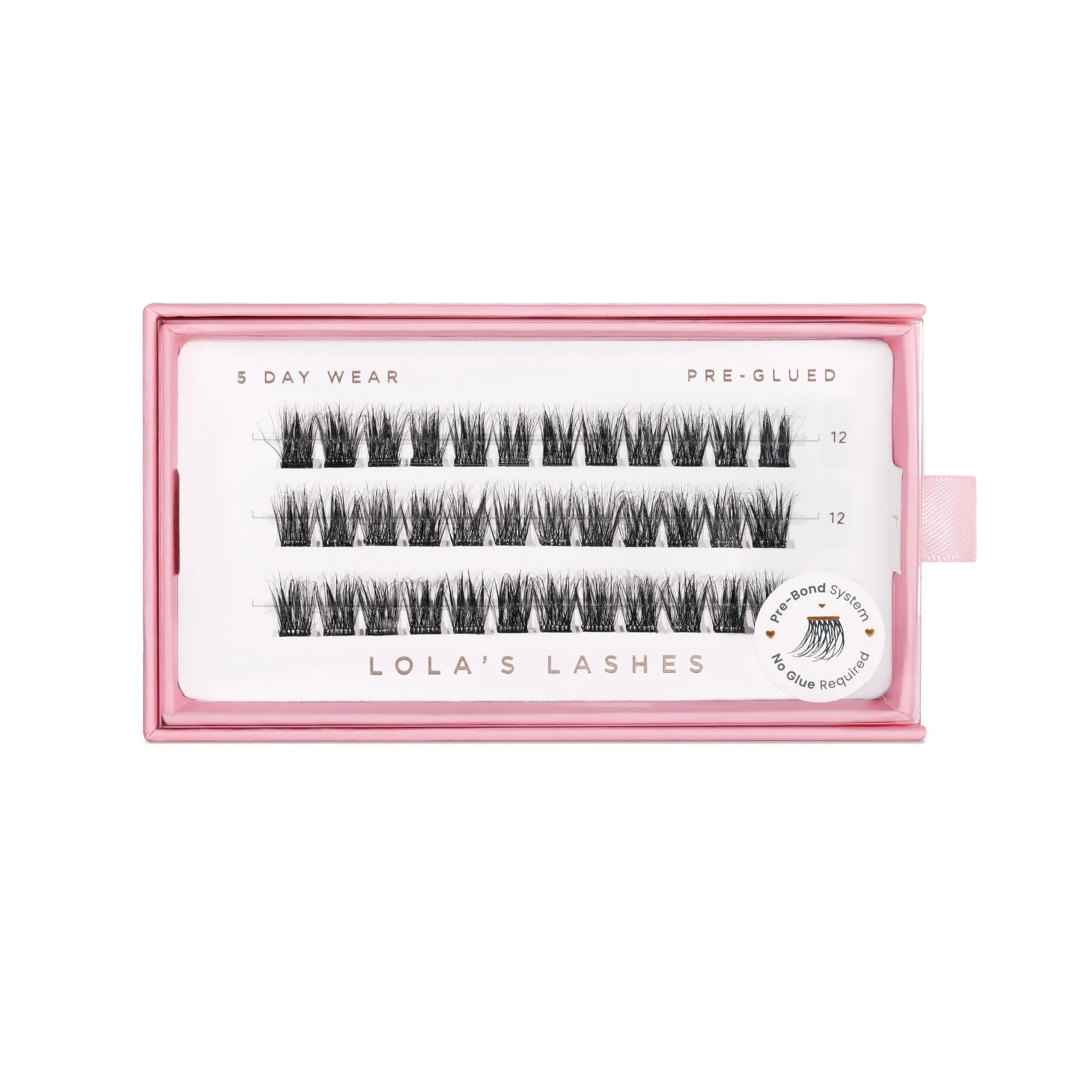 Soft Wisp Single Length Pre-Glued Lashes - Image 2