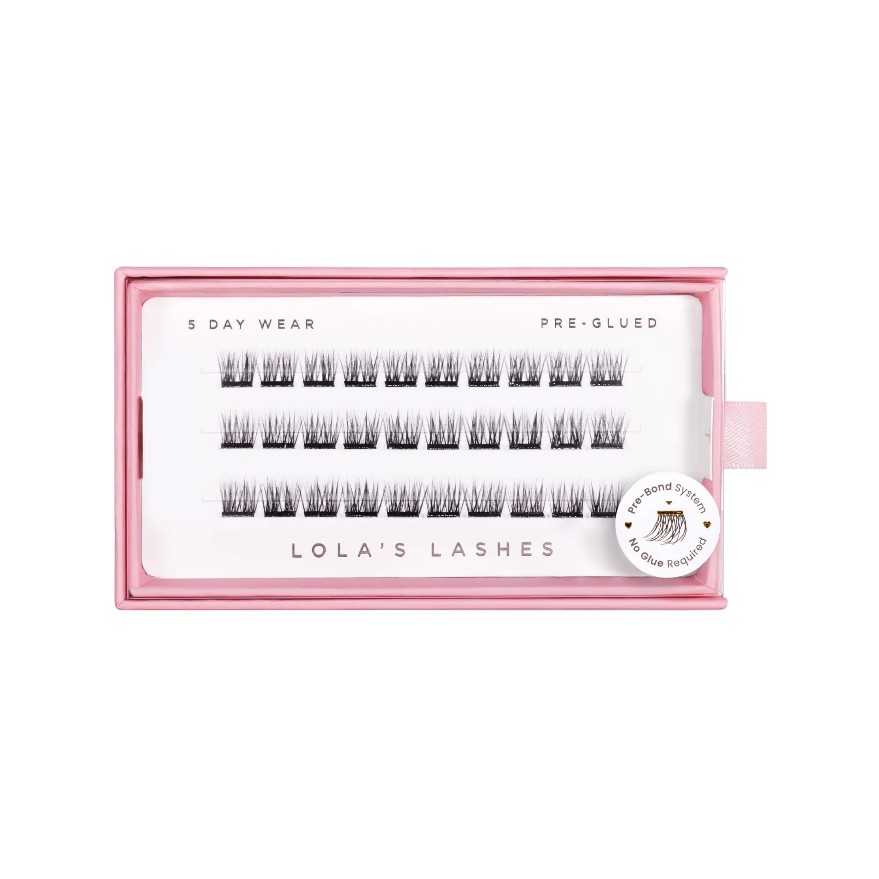 Subtle Density Single Length Pre-Glued Lashes